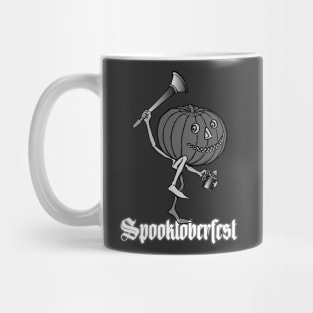 Spooktoberfest B&W Version Mug